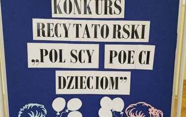 Przedszkolny Konkurs Recytatorski