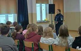 Spotkanie z policjanką1