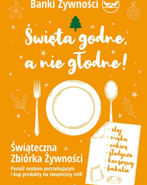 Zdjęcie do Świąteczna zbi&oacute;rka żywności