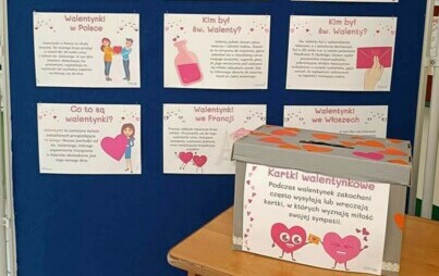 Zdjęcie do Miłość nie tylko od święta...- walentynki w naszej szkole