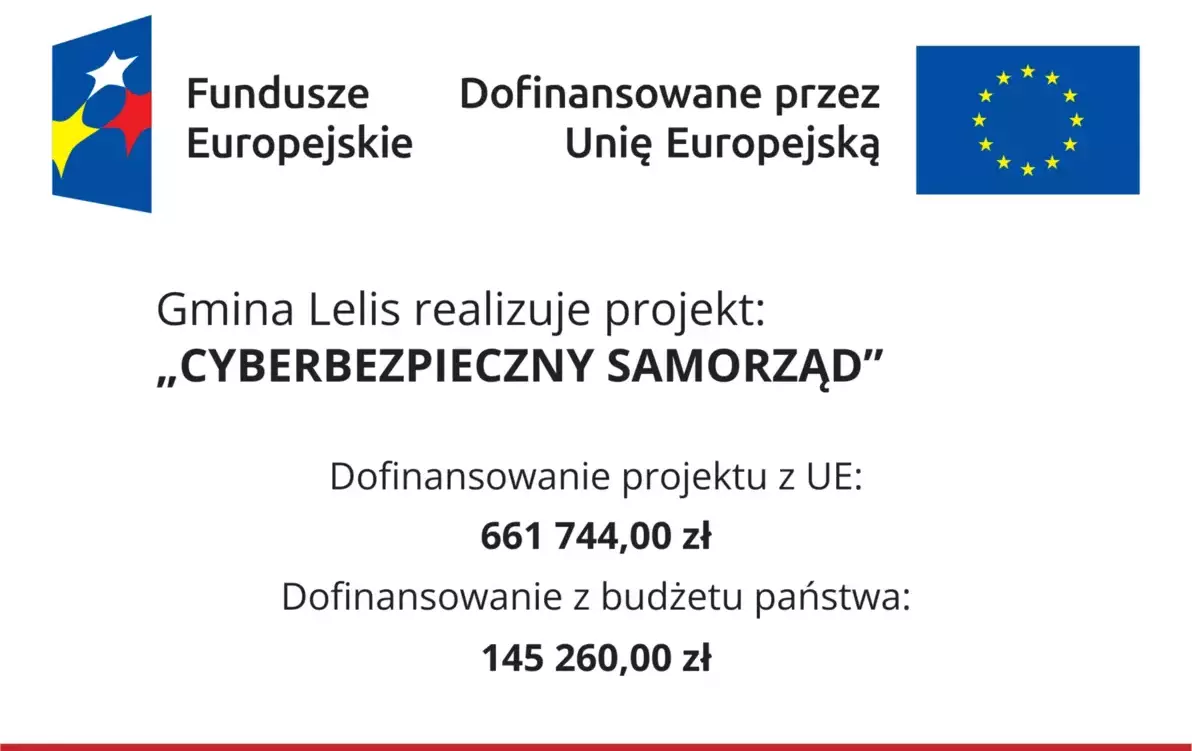 Zdjęcie do Gmina Lelis przystąpiła do og&oacute;lnopolskiego projektu &bdquo;Cyberbezpieczny Samorząd&rdquo;
