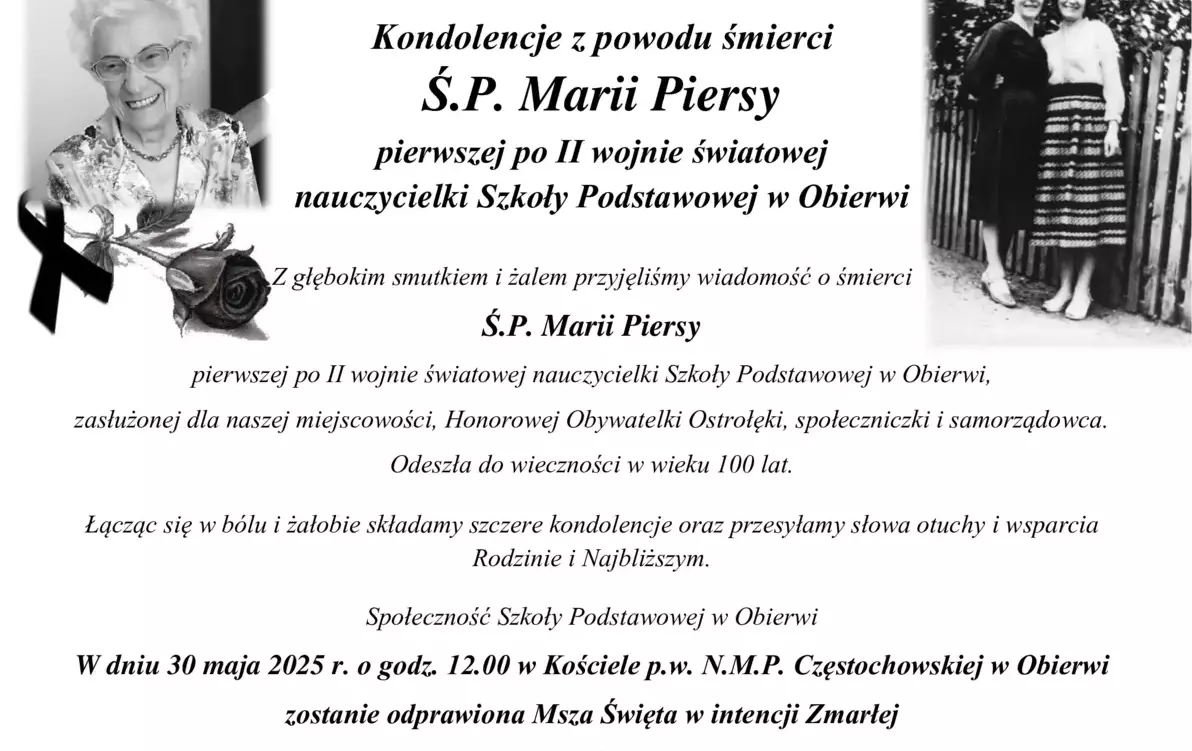 Zdjęcie do Maria Piersa (&dagger; 2025-05-26)