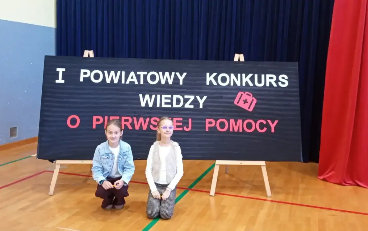 Zdjęcie do Powiatowy Konkurs Wiedzy o Pierwszej Pomocy