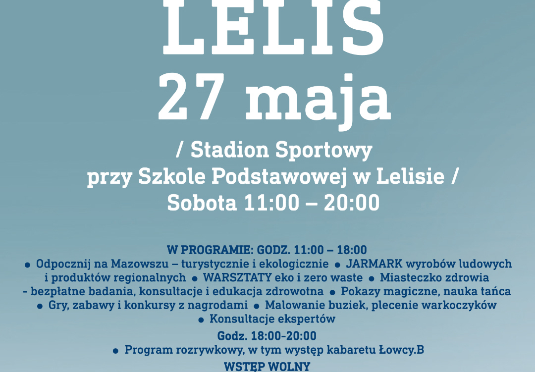 Zdjęcie do Mazopiknik, 27 maja 2023r., Lelis